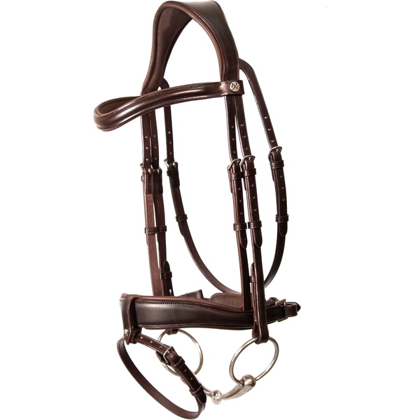 Henry James Dressuurzadel Bridle HJ-BR-03 - BROWN